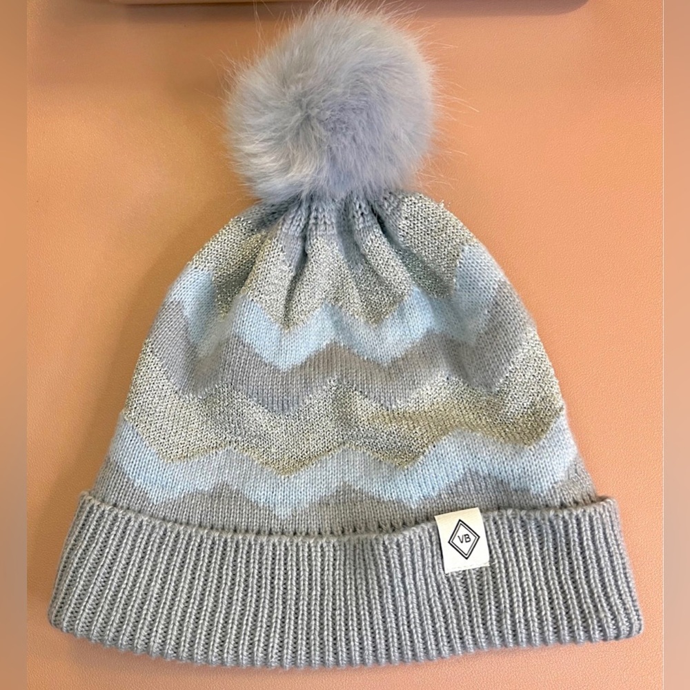 Vera Bradley Faux Fur Pom Hat